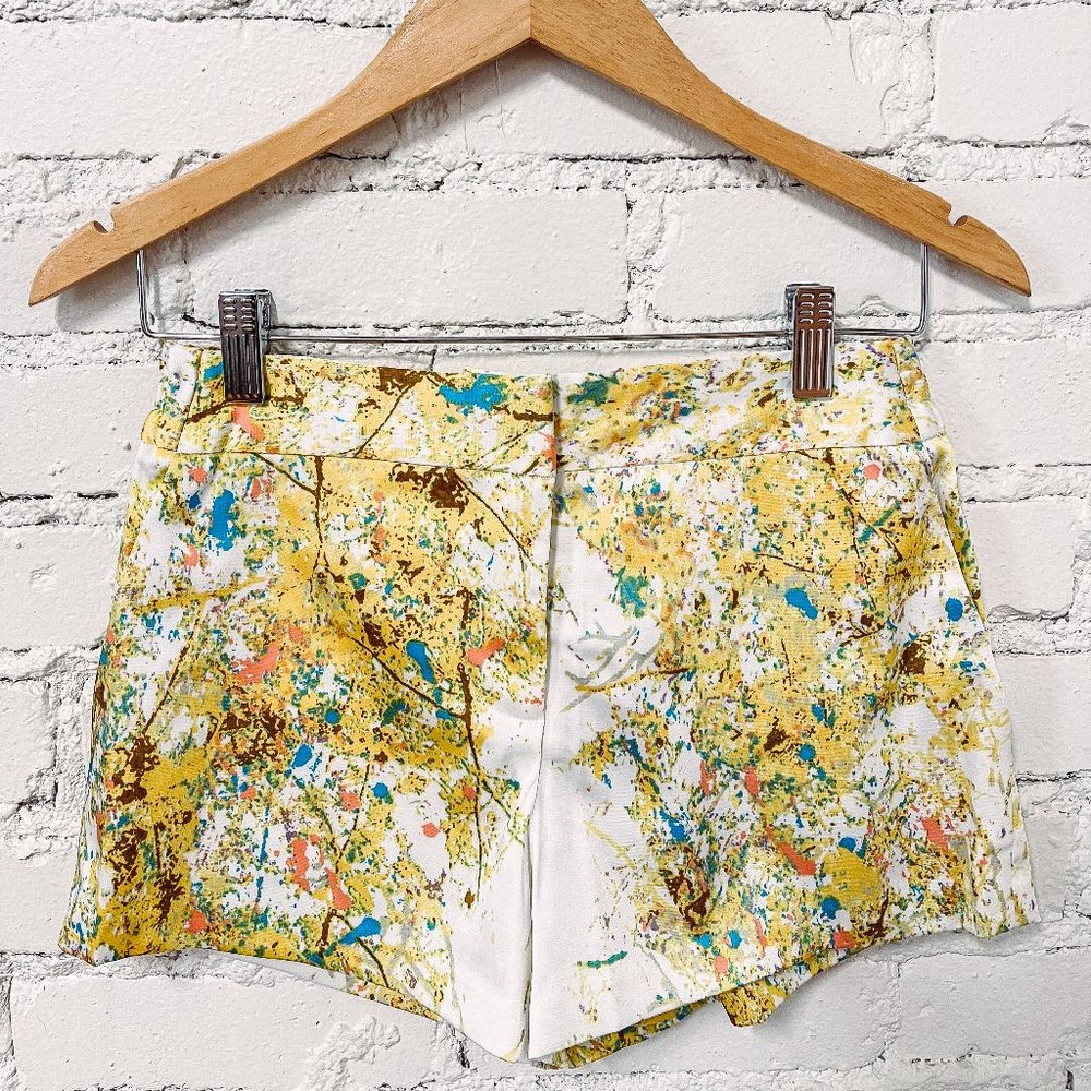 BRAND NEW Abstract Floral Colored Summer Shorts